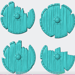 Broken shields set
