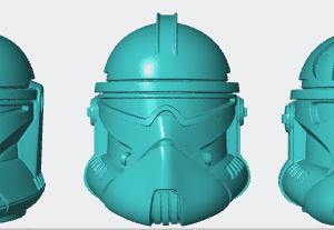 Clone helmet set