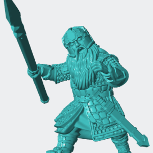 Dwarf with spear 1