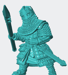 Dwarf with spear 3