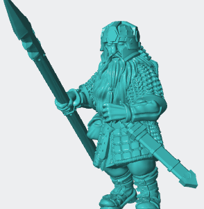 Dwarf with spear 4