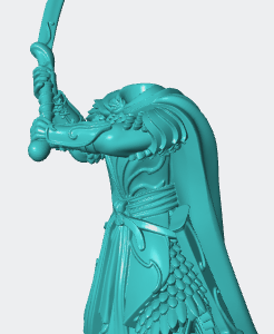 Elf with sword 2