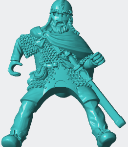 Mounted viking spearman 5