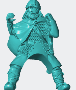 Mounted viking spearman 7