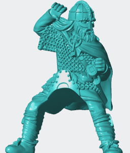 Mounted viking spearman 8