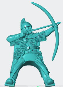 Rus archer mounted 3
