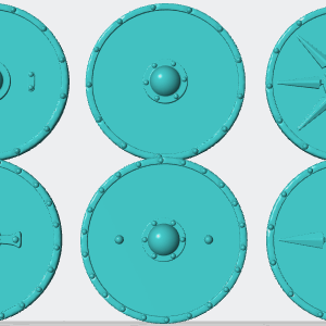 Viking shield set