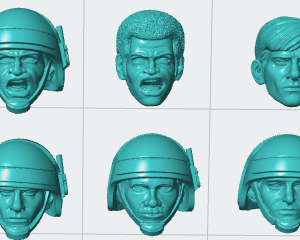 Fleet tropper head set